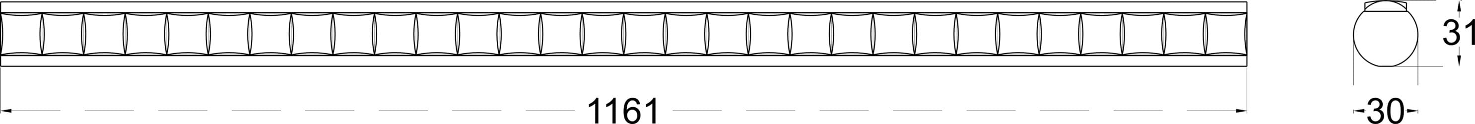 ALTER BEAM 30 dimensions drawing