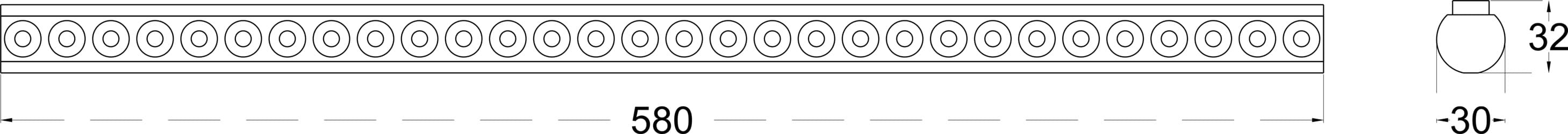 ALTER EYE 15 dimensions drawing