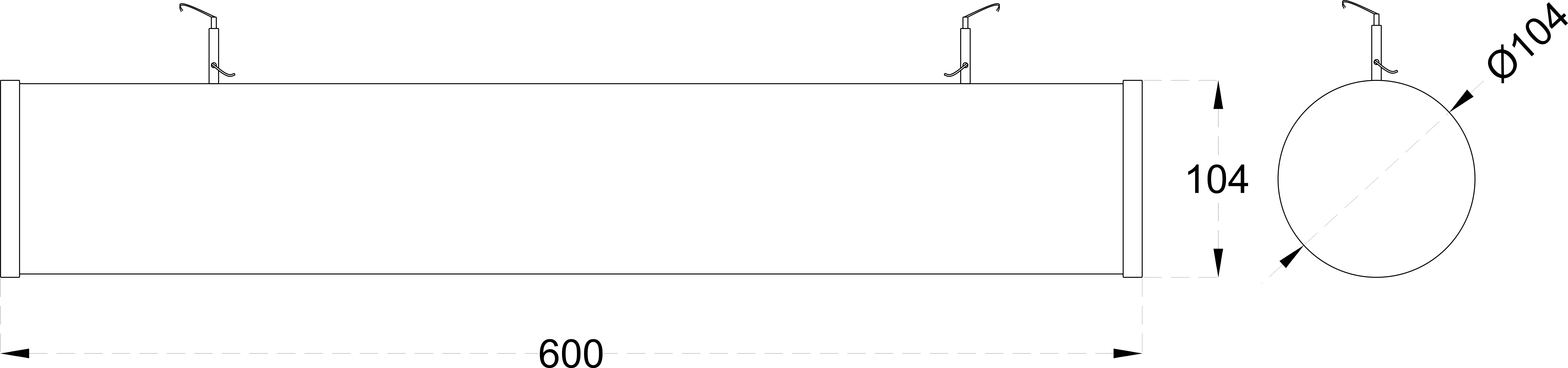BAMBOO 22 dimensions drawing