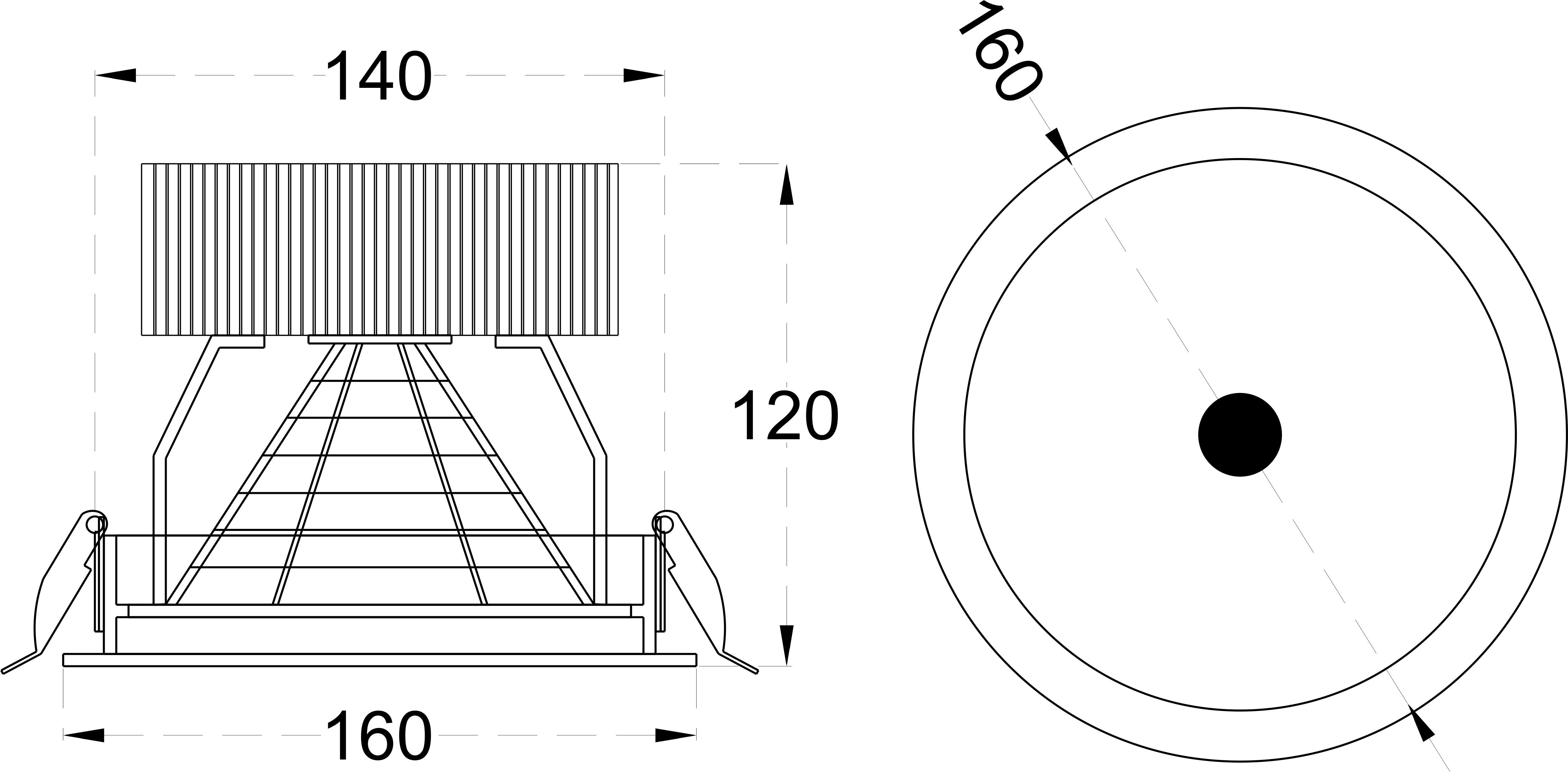 HIPPO 40 dimensions drawing