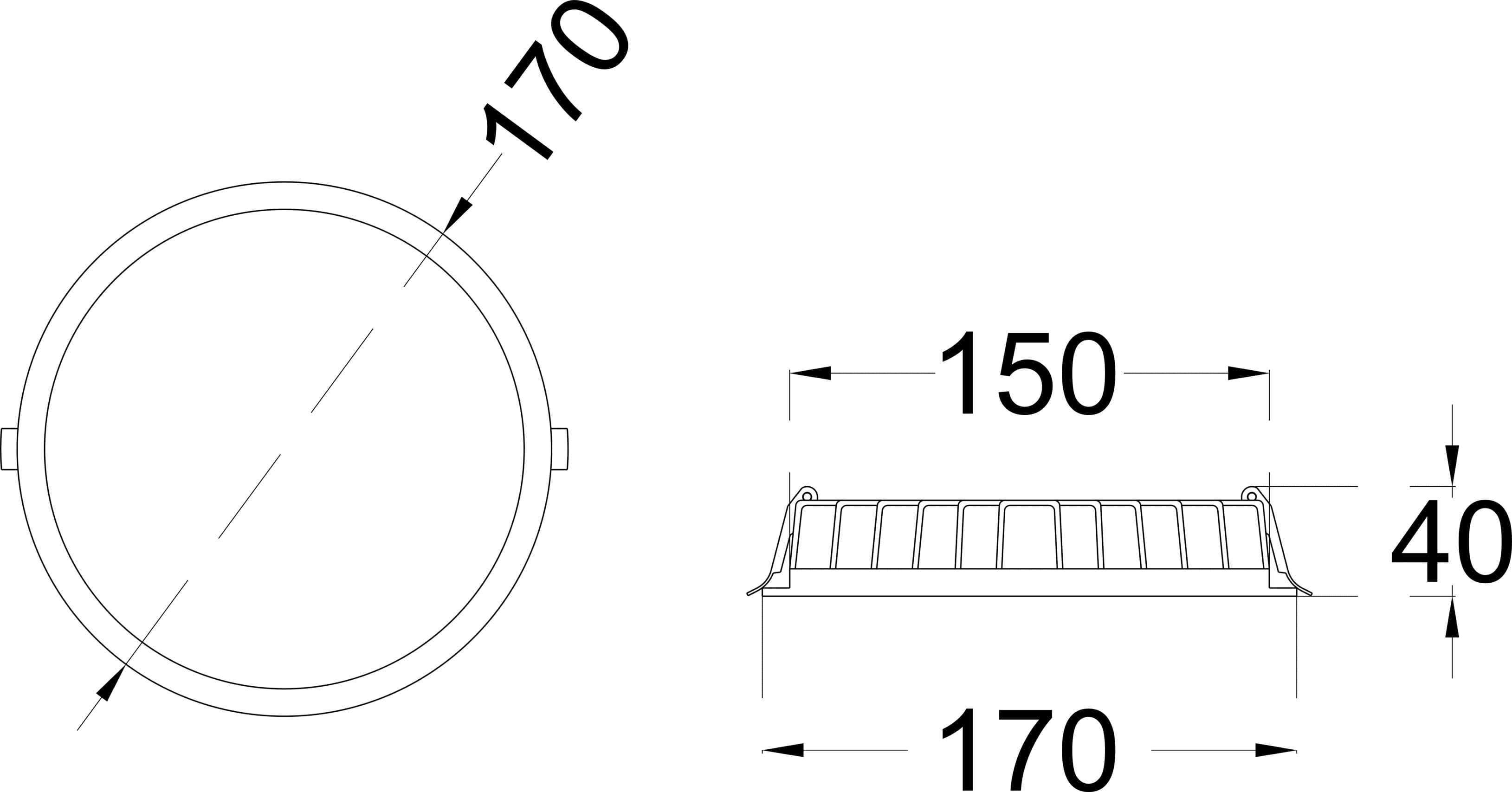 RAPID RD 18 dimensions drawing
