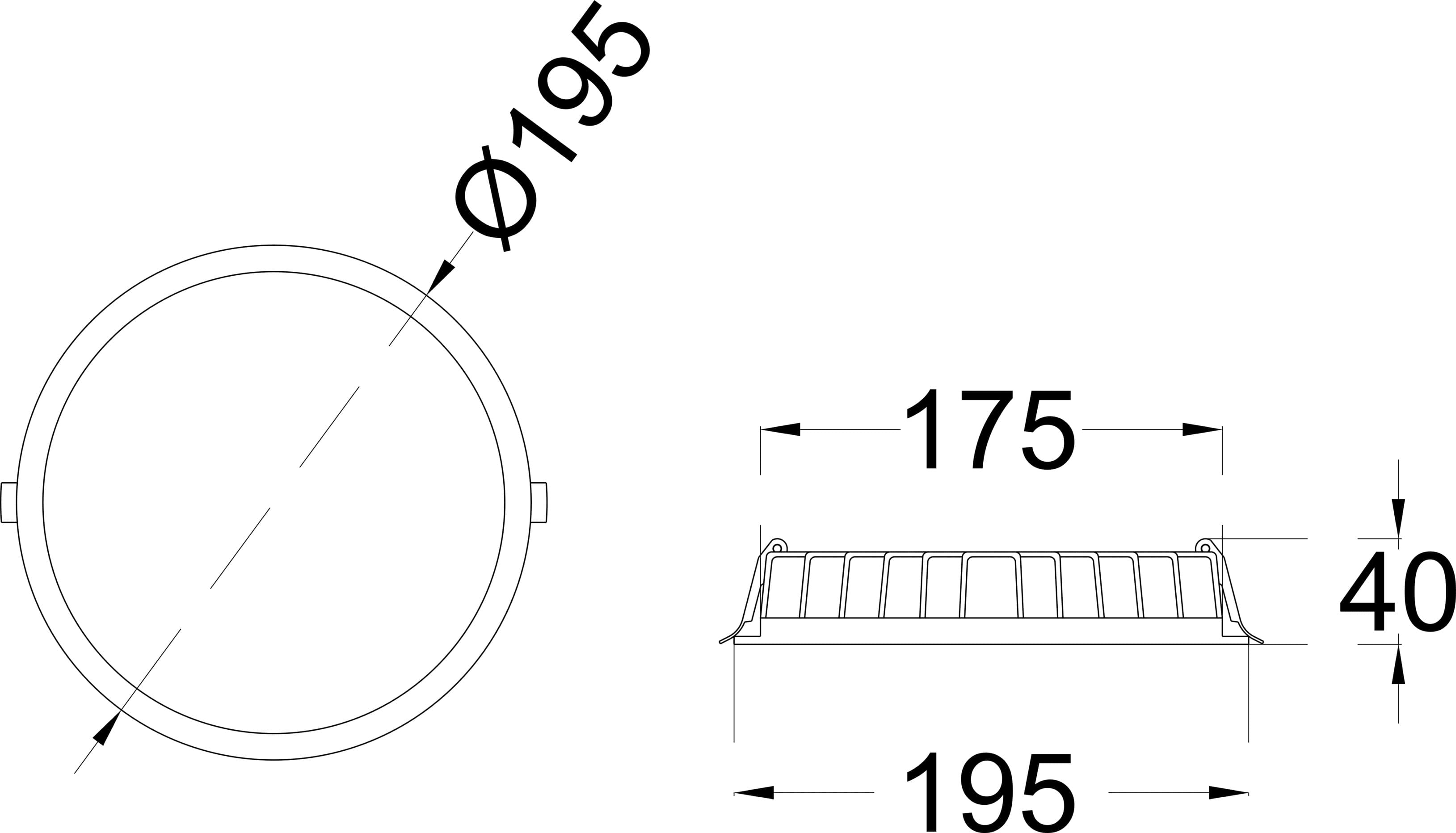 RAPID RD 22 dimensions drawing