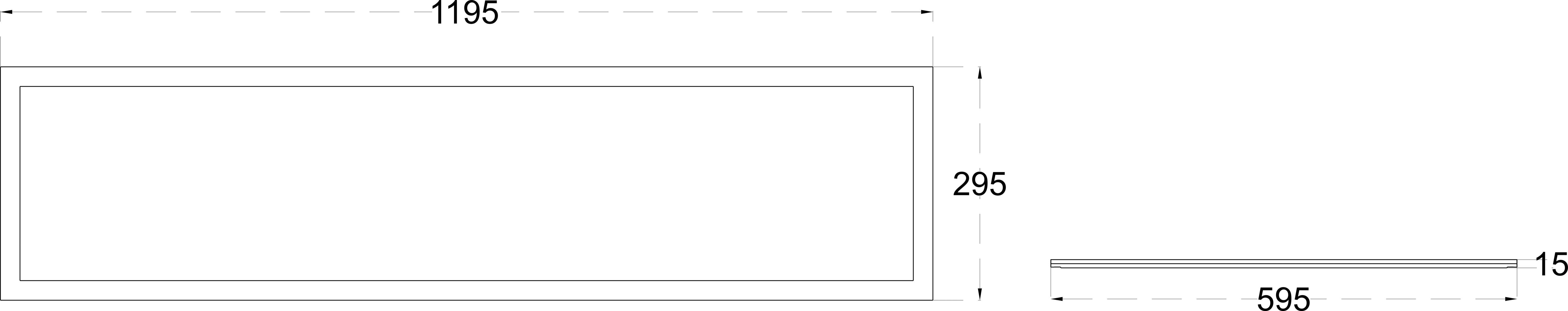 SLEEK 40 dimensions drawing