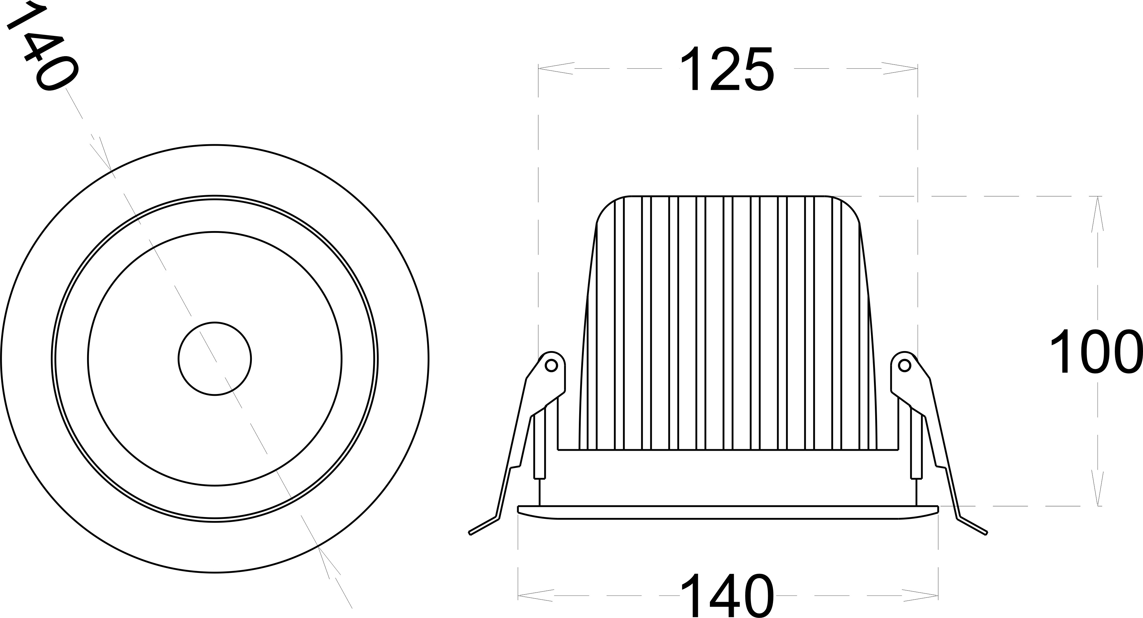 STONE 30 dimensions drawing