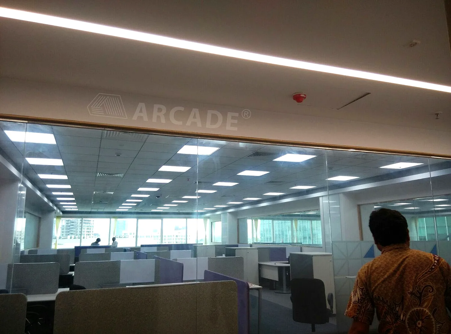 Arcade Lighting — Office space