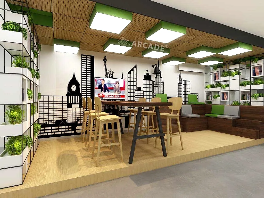 Arcade Lighting — Office space