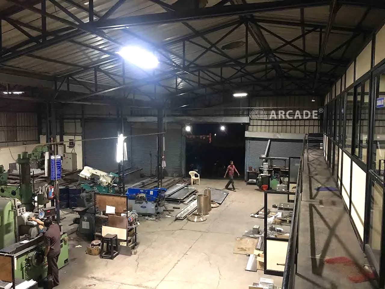Arcade Lighting — Industrial space