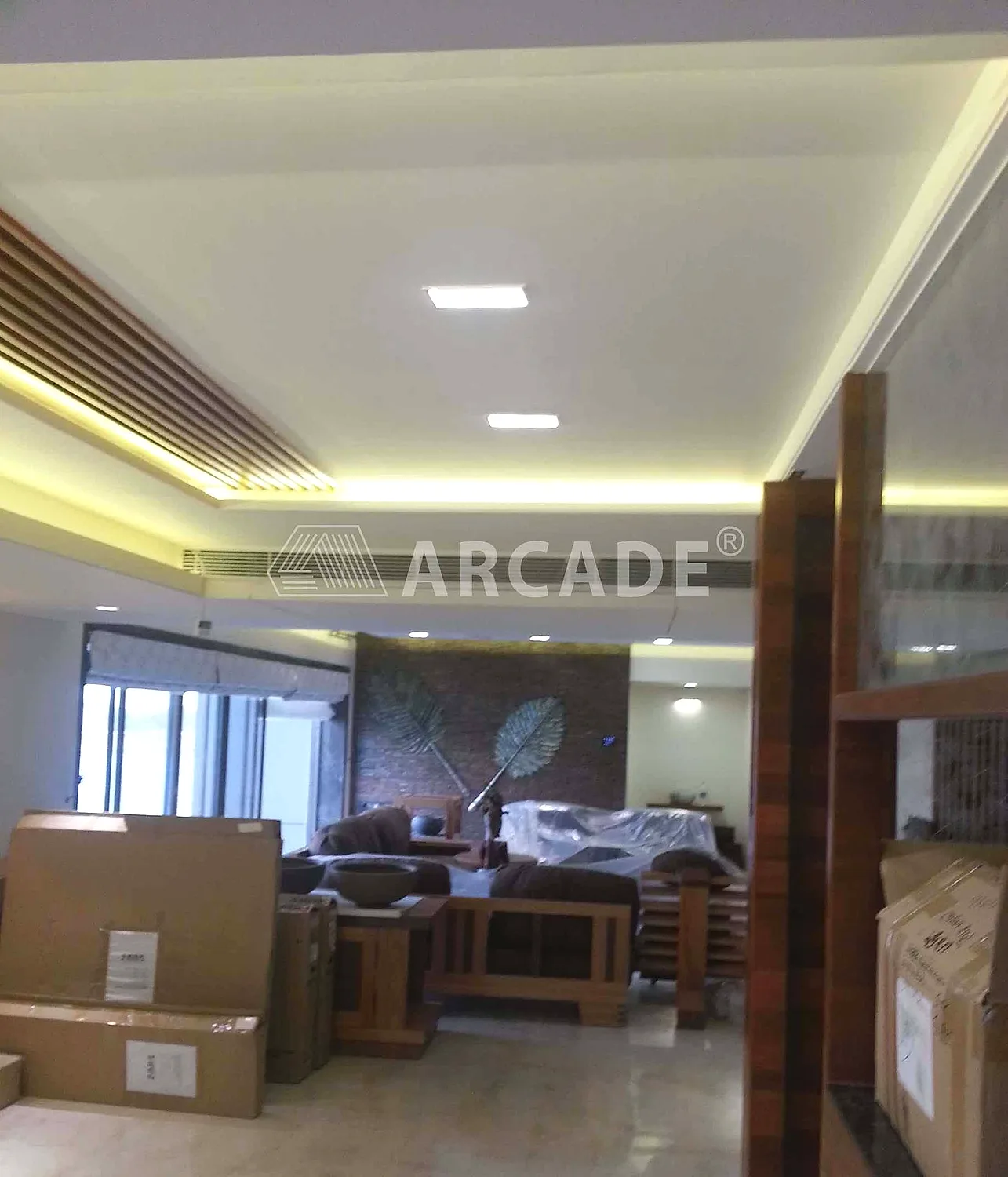 Arcade Lighting — Residential space