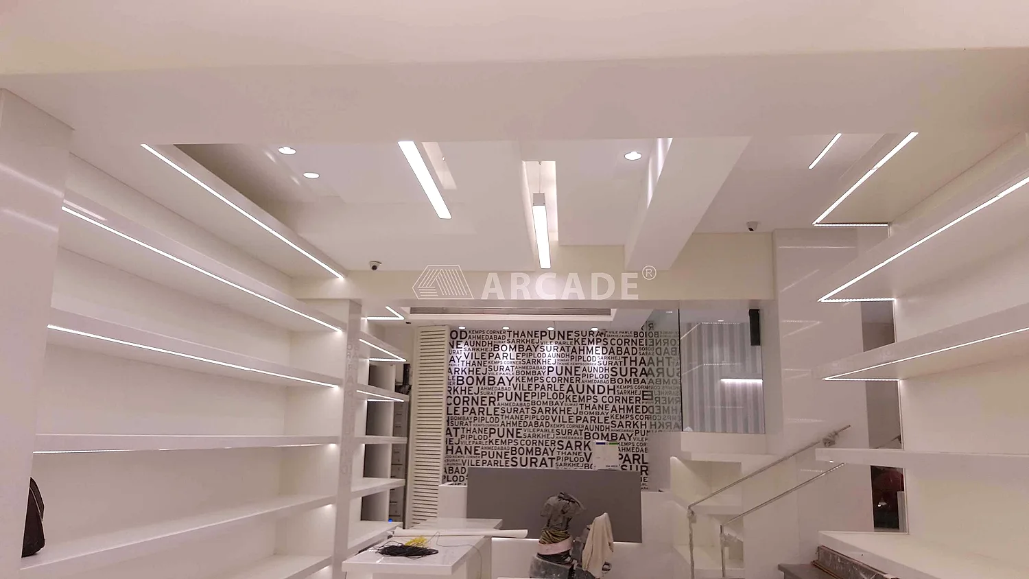 Arcade Lighting — Retail space