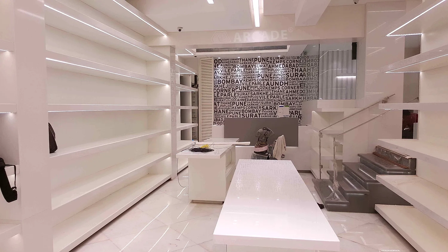 Arcade Lighting — Retail space