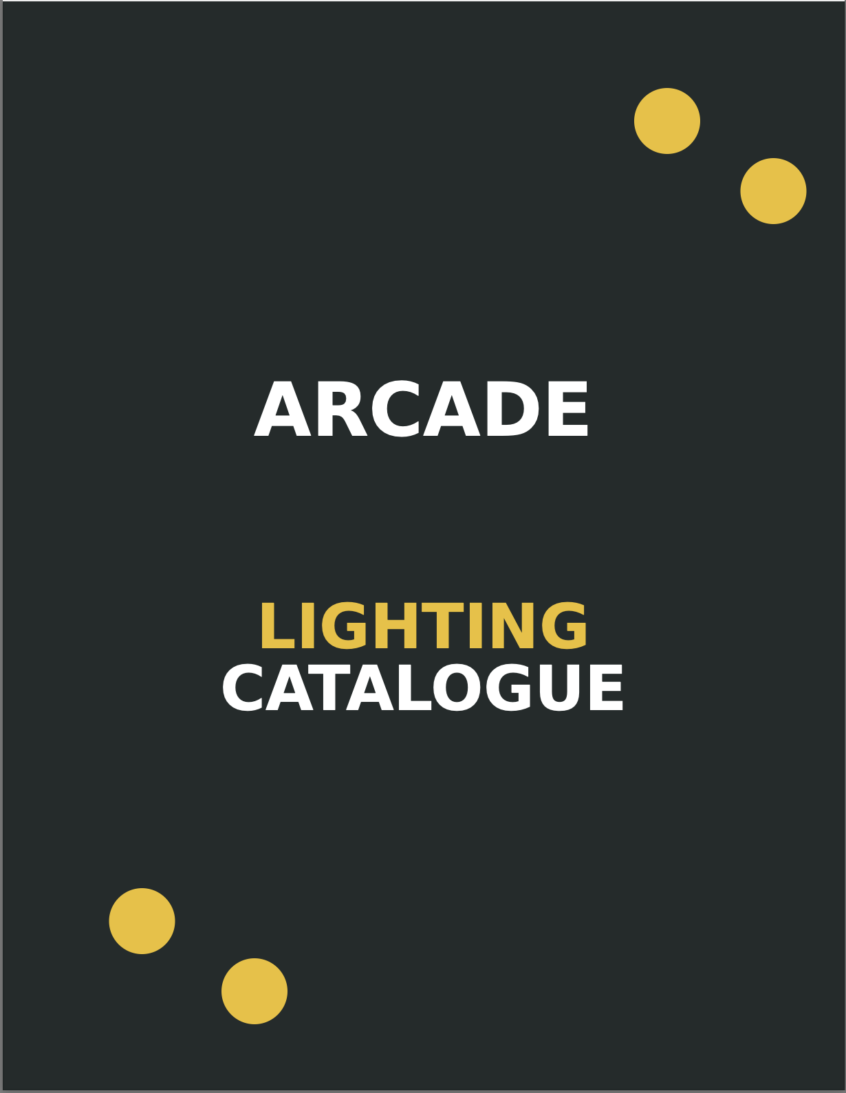 Arcade Lighting complete product catalogue