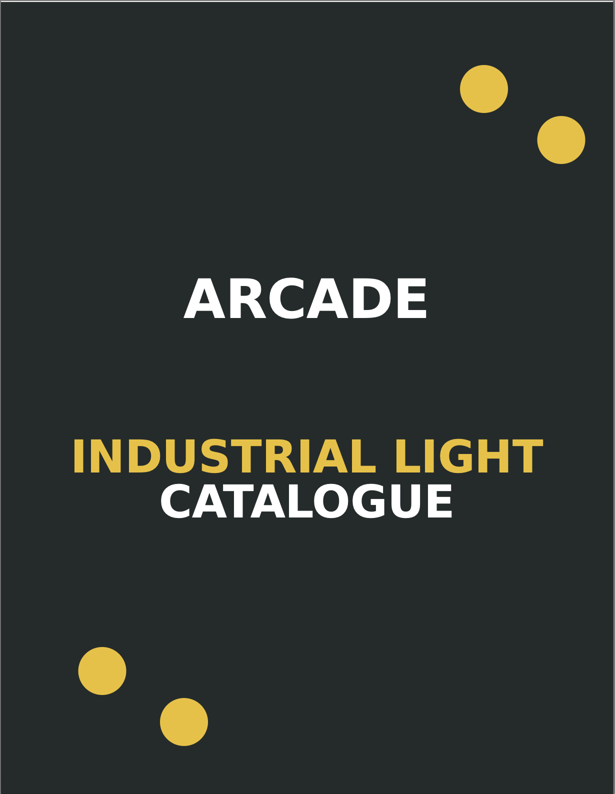 Arcade industrial lighting catalogue