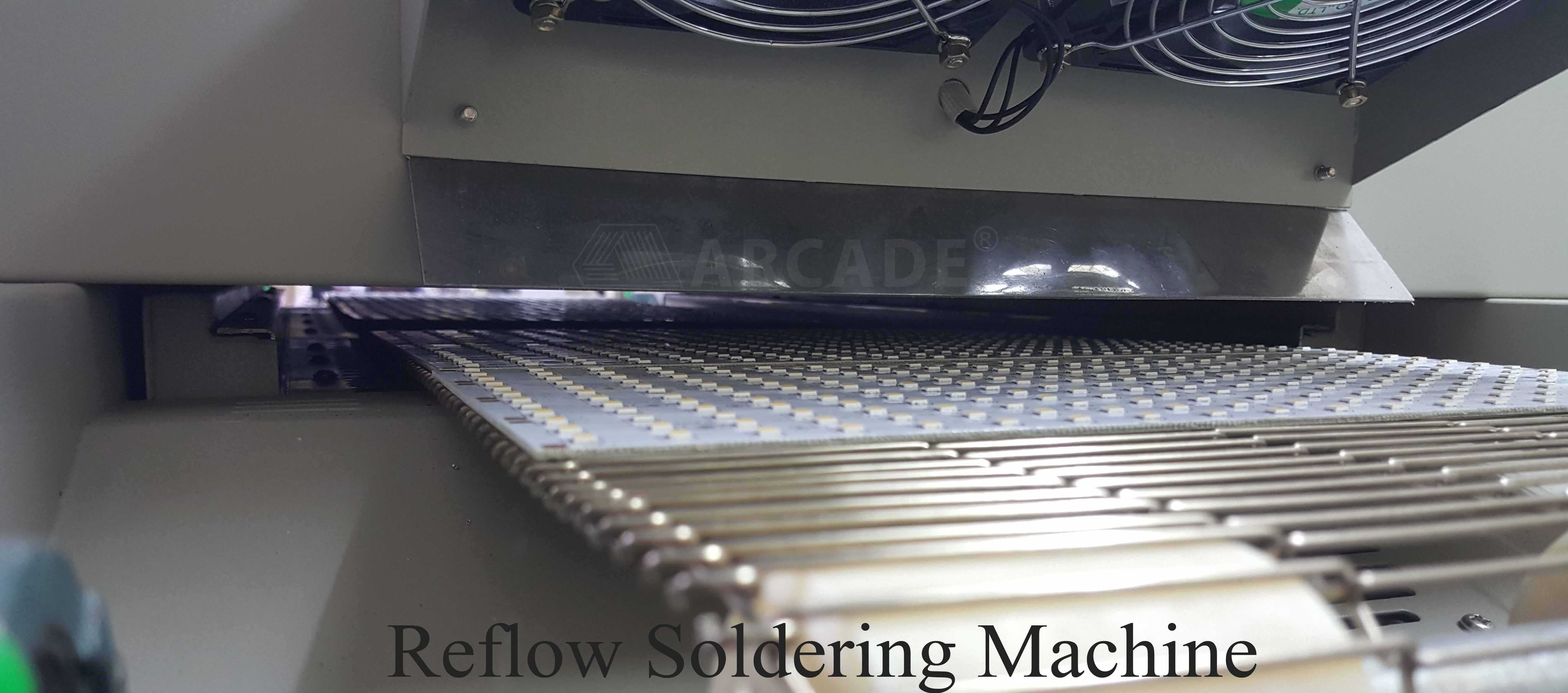 Arcade Lighting production and machinery testing